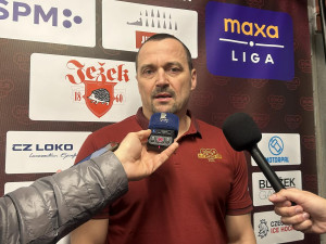 Dukla vyhrála dnešní play-off 4:2. Něco jsme si nechali na zítra, říká Jan Strejček