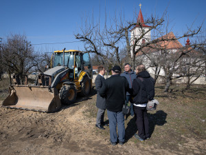 Slavnostní požehnání a otevření nového farního domu sv. Anežky v Myslibořicích. Foto: Lukáš Malotín - Člověk a víra