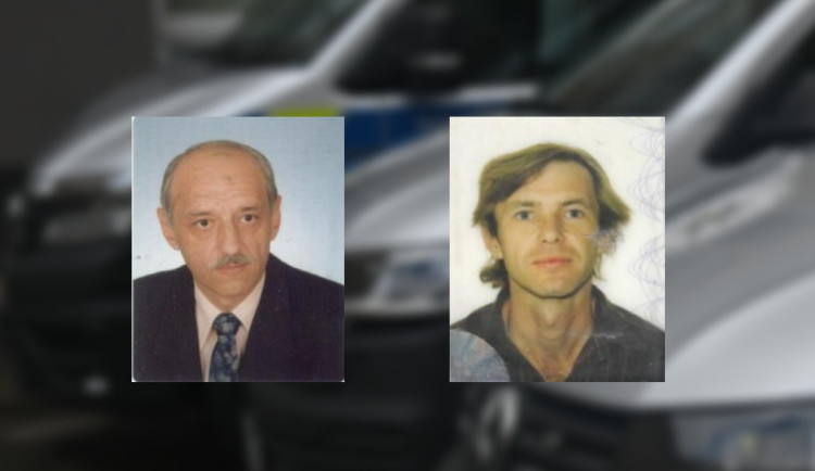 Dva nejdéle hledaní muži na Vysočině, zleva: František Kazík a Luděk Herman