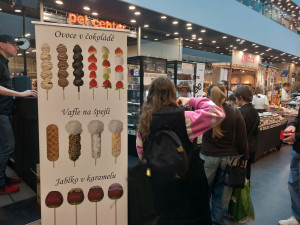 FOTO: Cityparkem voní čokoláda. Návštěvníci se nemohou rozhodnout, co ochutnat