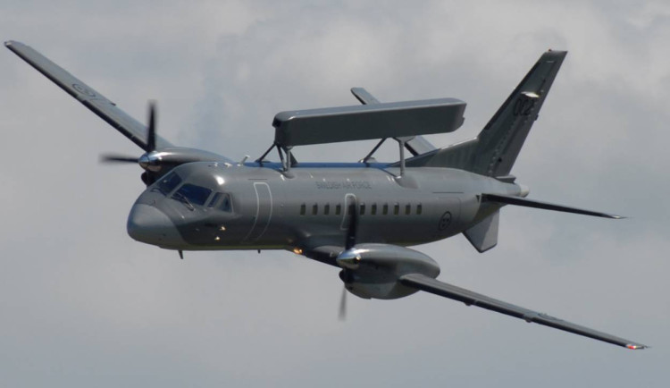 Saab 340 AEW&C nad Ukrajinou? Video to naznačuje