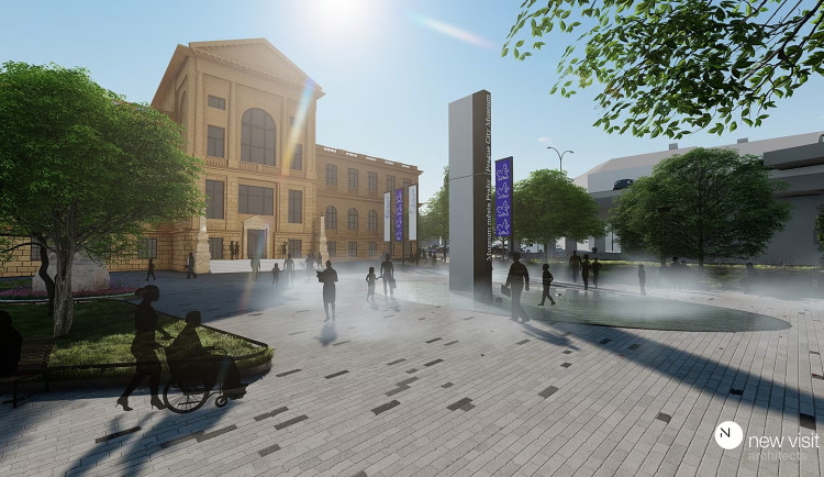 Zanedbané náměstí na Florenci čeká proměna. Postaví fontánu i nové cesty