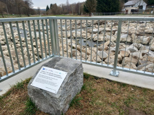 VIDEO, FOTO: Unikátní skluz pro ryby zabodoval: jez u Luk nad Jihlavou je stavbou roku