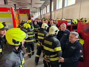 Svou profesní kapitolu u HZS Kraje Vysočina dnes uzavírá i Tomáš Polanecký. Foto: HZS Kraje Vysočina