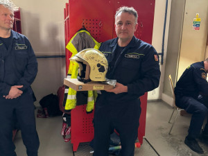 Svou profesní kapitolu u HZS Kraje Vysočina dnes uzavírá i Tomáš Polanecký. Foto: HZS Kraje Vysočina