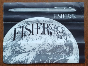 Unikátní vesmírné pero píše už 57 let. Stejné používají dodnes astronauti a měli ho i na Měsíci