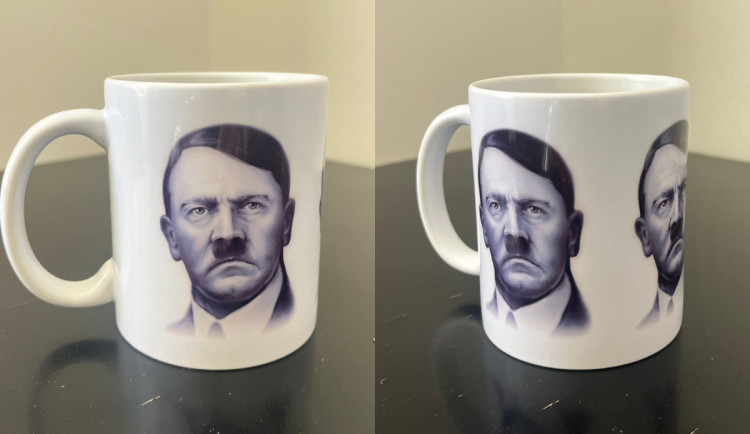 Nejde o trestný čin. Za hrnky s Hitlerem zrušil výrobci odvolací soud trest