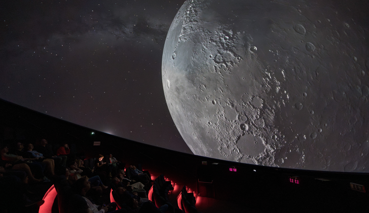 Promítnou miliony hvězd v rozlišení 6,5K. Planetárium ukazuje i záběry z mise k Měsíci