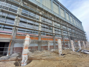 VIDEO, FOTO: Rekonstrukce bazénu Rošického míří do finále. Plavce přivítá už v srpnu