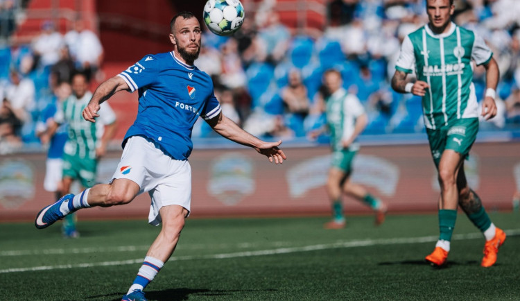 Fotbalisté Ostravy prohráli s Bohemians 0:2, Jurečka neproměnil penaltu