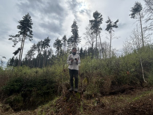 Den proti úložišti: V lokalitě Hrádek otvírali studánky. Vrtáka vyhnaly lesní víly