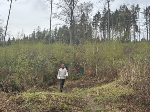 Den proti úložišti: V lokalitě Hrádek otvírali studánky. Vrtáka vyhnaly lesní víly
