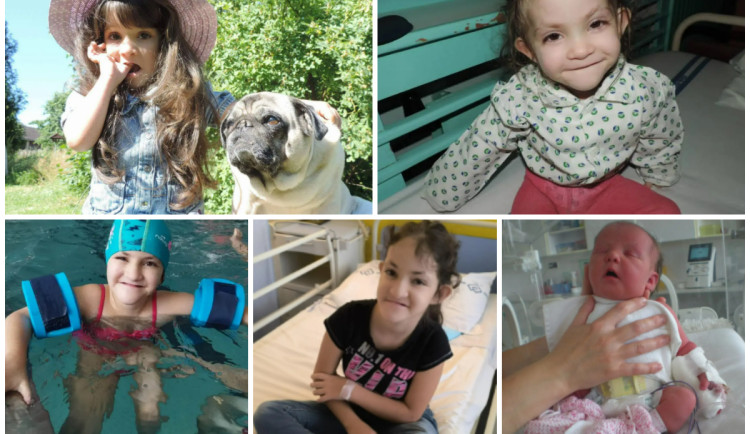 Leonka z Jihlavska potřebuje každodenní péči. Žije se vzácnou genetickou nemocí