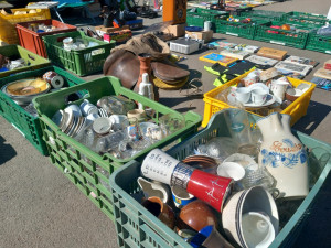 FOTO: V amfiteátru člověk pořídí, na co si vzpomene. Koná se tam velký bleší trh