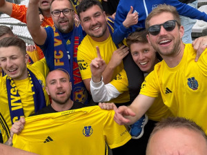 FC Vysočina porazila rezervu Sparty i díky podpoře fanoušků. Ti přijeli i z Anglie