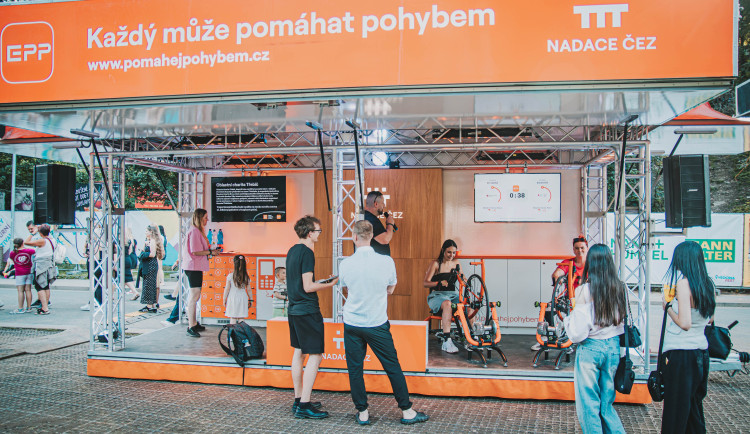 Návštěvníci Vysočinafestu vyšlapali pro Oblastní charitu Jihlava přes sto tisíc  