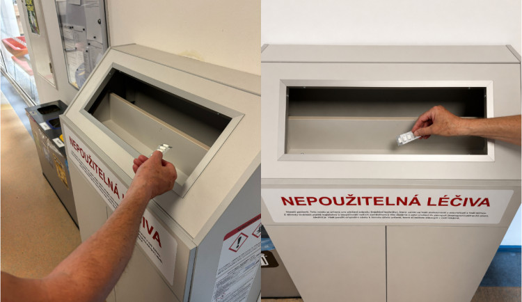 Staré léky nepatří do popelnice. Jihlavská nemocnice má na ně nový sběrný box