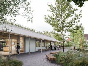 Vizualizace budoucí podoby nového centra městských služeb v Pelhřimověho domu v Pelhřimově začne nejdřív za dva roky