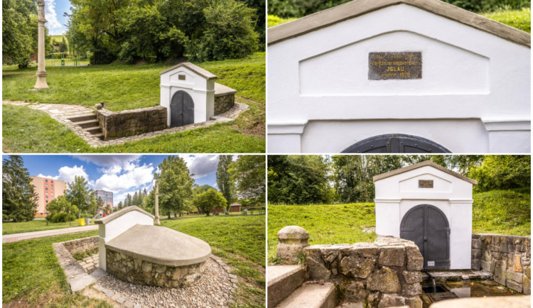 Studánka v Jihlavě prošla opravou. Nejtěžší bylo domodelovat chybějící zdivo