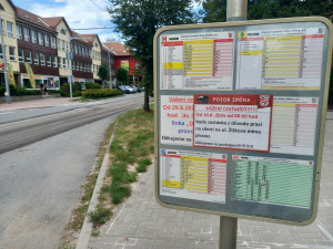 FOTO, VIDEO: Frekventovaná Žižkova ulice v Jihlavě ztichla, chystá se její oprava
