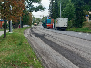 FOTO, VIDEO: Frekventovaná Žižkova ulice v Jihlavě ztichla, chystá se její oprava