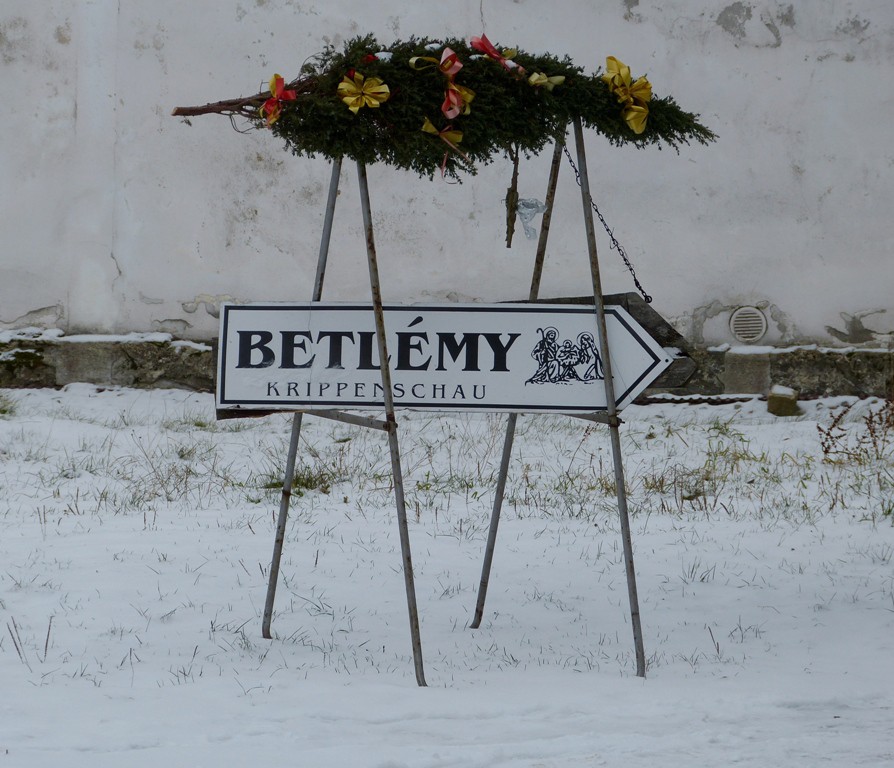 Betlémská cesta v Třešti na Jihlavsku