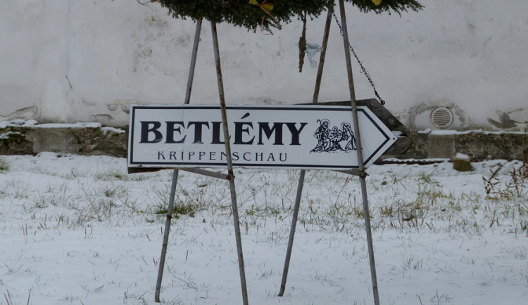 Betlémská cesta v Třešti na Jihlavsku