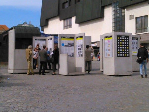 Výstava o panelových domech v Jihlavě