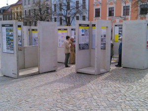 Výstava o panelových domech v Jihlavě