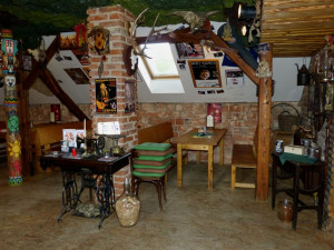 Interiér country hospody