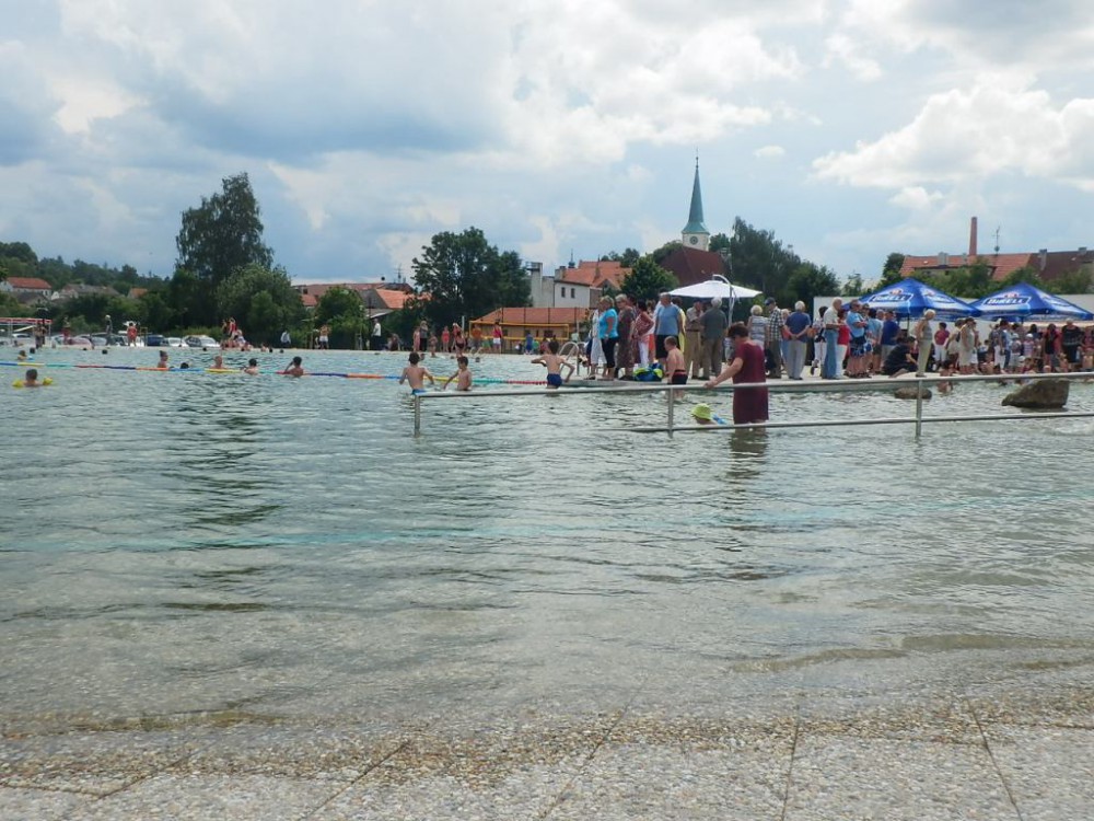 Slavnostní otevření přírodního biotopu v Třešti
