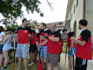 Závody dračích lodí v Telči 2016