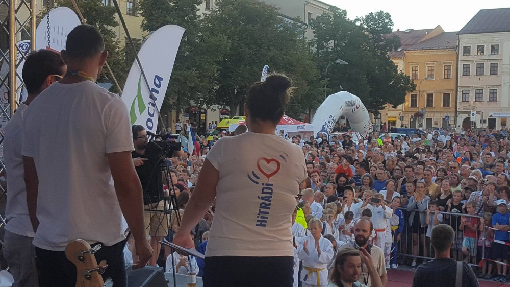 Slavnostní přivítání Lukáše Krpálka v Jihlavě