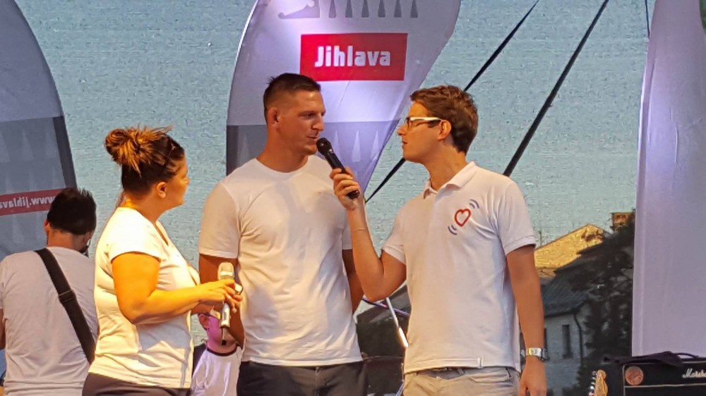 Slavnostní přivítání Lukáše Krpálka v Jihlavě