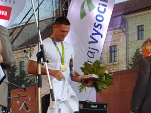 Slavnostní přivítání Lukáše Krpálka v Jihlavě