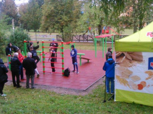 Otevření workout hřiště na Skalce