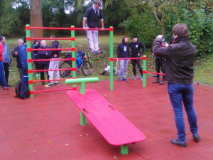 Otevření workout hřiště na Skalce