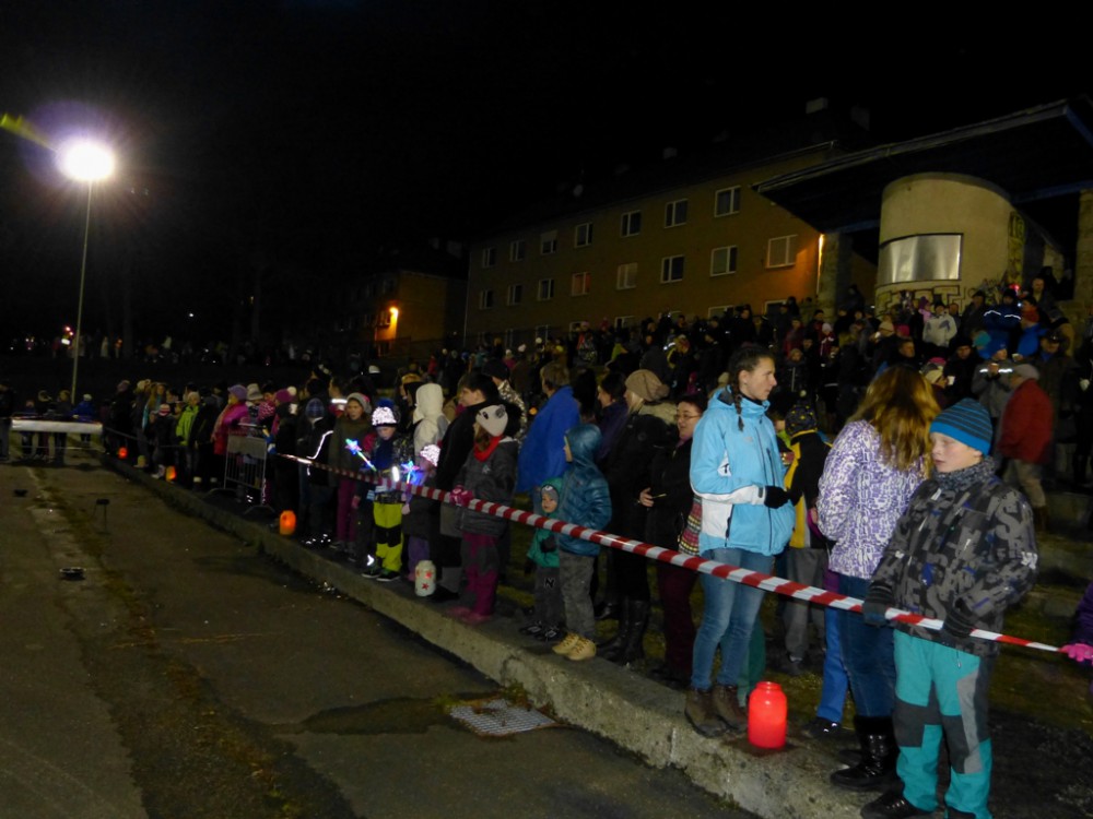 Svatomartinský průvod v Třešti