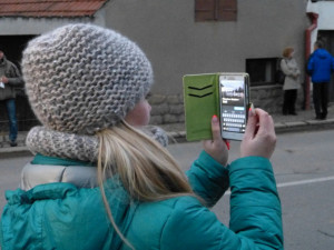 Svatomartinský průvod v Třešti