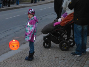 Svatomartinský průvod v Třešti