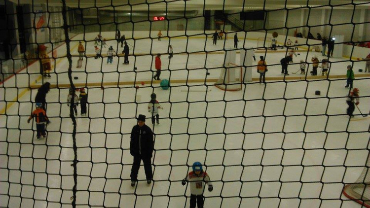 Kampaň Týden hokeje na Horáckém zimním stadionu