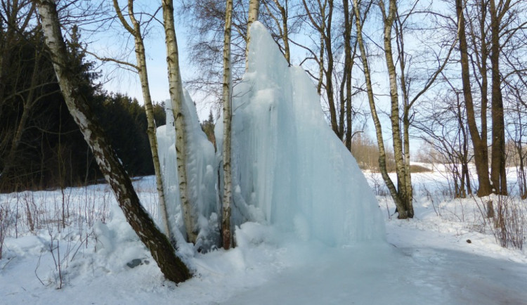 Lovětínský ledopád 2017