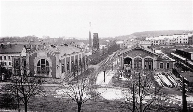 Odbočka do dnešní Gorkého ulice