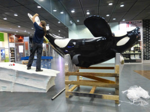 Z instalace výstavy 