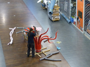 Z instalace výstavy 