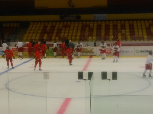 Dukla Jihlava vyjela poprvé na led