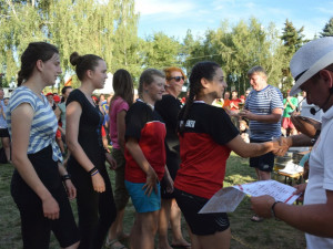 Závod dračích lodí v Telči 2017