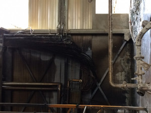 Požár v jihlavském Kronospanu - den poté