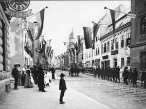 V dnešní Komenského ulici