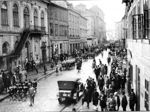 V dnešní Komenského ulici